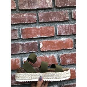 Steve Madden Kimmie Platform Espadrille Sandals